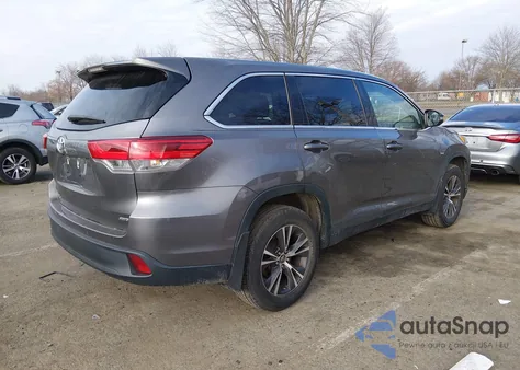 2019 Toyota Highlander Le из США, поврежденный, VIN 5TDBZRFH8KS739004